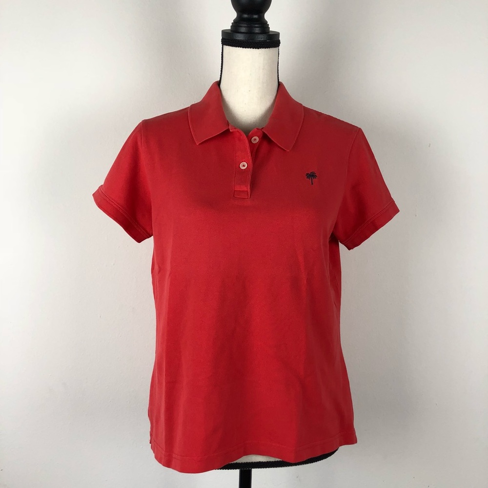 Lilly Pulitzer Orange Polo Shirt